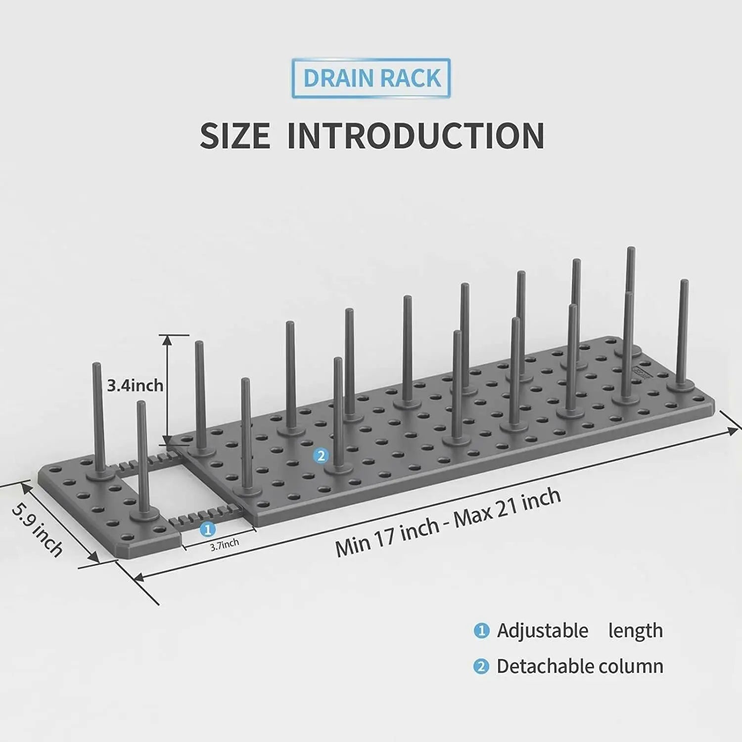 Organizer specification and dimension being mentioned